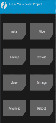 Explore And Customization using twrp app